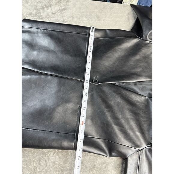 Babaton Dark Leather Jacket - Picture 9 of 13